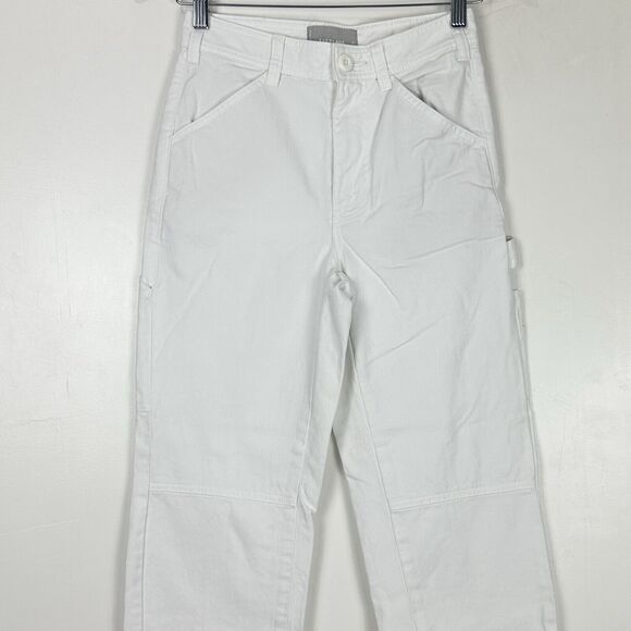 Everlane Carpenter Utility Barrel Jeans Size 00 Organic Cotton Twill Pant - Picture 8 of 14